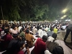The differences became more pronounced after a delegation of aspirants met Chief Minister Devendra Fadnavis on September 30, following which the agitation was temporarily suspended and later resumed. (HT PHOTO)