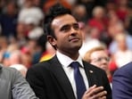 Vivek Ramaswamy at Trump's rally in Vandalia, Ohio