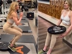 Carrie Lynn Sisson, a fitness creator at 70, shares exercises to strengthen knees.