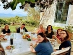I am at a writing retreat in Spain, in Romanyà de la Selva, a small village on the Costa Brava near Barcelona. 