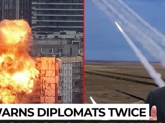 Russia issues 2nd scary Kyiv warning in just 24 hours: 'Leave now' or face the consequences