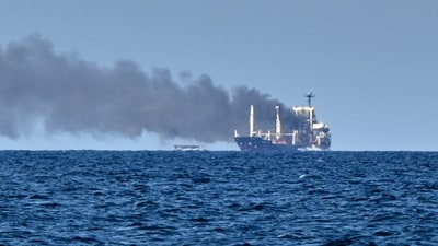 Both Russia and Ukraine have stepped up attacks on the other side's grain vessels in the Black Sea in recent months. (AP) (Representative Image) Both Russia and Ukraine have stepped up attacks on the other side's grain vessels in the Black Sea in recent months. (AP) (Representative Image)