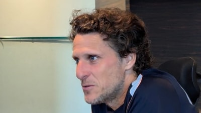 Diego Forlan has 112 caps and 36 goals for Uruguay and won the Golden Ball in the 2010 World Cup. (AUF) Diego Forlan has 112 caps and 36 goals for Uruguay and won the Golden Ball in the 2010 World Cup. (AUF)