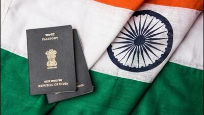 Indian passport and authentic indian tricolour flag made up of khadi or pure cotton material - Stock image (Getty Images/iStockphoto) Indian passport and authentic indian tricolour flag made up of khadi or pure cotton material - Stock image (Getty Images/iStockphoto)
