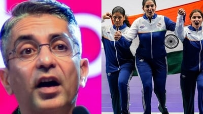 Abhinav Bindra had a special message for India's Asian Games contingent (ANI/PTI) Abhinav Bindra had a special message for India's Asian Games contingent (ANI/PTI)