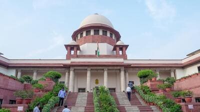 The library, which operates from the Shastri Bhawan complex housing government offices, was issued an order on September 17 to vacate the premises by September 30 as part of the redevelopment plan. (PTI)