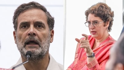 Both Rahul and Priyanka questioned the non-registration of FIR in the matter. (PTI/ X:@INCIndia) Both Rahul and Priyanka questioned the non-registration of FIR in the matter. (PTI/ X:@INCIndia)