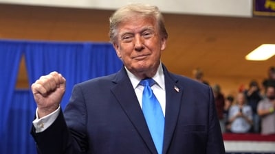 Three University of South Alabama students face federal charges over alleged social media threats against Trump before his Alabama rally. (AP Photo/Mark Schiefelbein) (AP Photo/Mark Schiefelbein) Three University of South Alabama students face federal charges over alleged social media threats against Trump before his Alabama rally. (AP Photo/Mark Schiefelbein) (AP Photo/Mark Schiefelbein)