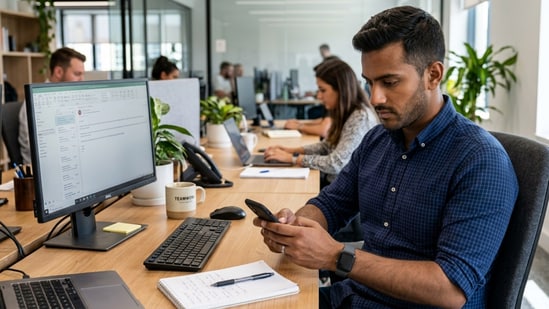 Reddit user shares unusual notice period experience. (Representational image generated using AI)