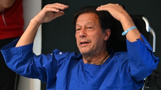 Former Pakistan prime minister Imran Khan.