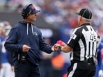 The suspensions were handed down by NFL Vice President of Officiating Ramon George.(Getty Images via AFP)