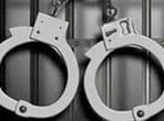 Police recover 9mm Glock, 10 live cartridges and motorcycle from them,they suspect the duo threatened bizmen, social media influencers for extorting money. (HT File)