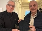 Robert De Niro and Anupam Kher worked together in Silver Linings Playbook. 
