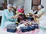 The groups now hope to produce 75,000 kilograms of honey worth nearly  <span class='webrupee'>₹</span>4 crore this year. (HT File)