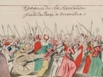 On October 5, 1789, a procession of women marched to Versailles.