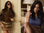 Janhvi Kapoor's look for the Miu Miu showcase. 