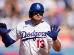 Max Muncy’s status for Dodgers vs Braves Game 2 takes a shift as Los Angeles makes a notable lineup decision before Sunday’s matchup. (AP Photo/Mark J. Terrill)