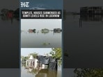 Floodwaters Inundate Areas Along Riverfront In Lucknow As Gomti River Swells In U.P.