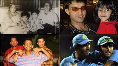 অতীতের ছবি দিলেন সৌরভ। অতীতের ছবি দিলেন সৌরভ।