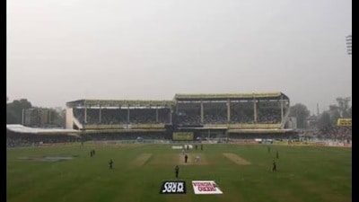 The Green Park Stadium in Kanpur (HT File Photo) The Green Park Stadium in Kanpur (HT File Photo)