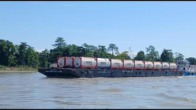 The vessel carrying methanol headed for Dhaka in Bangladesh. (Arranged) The vessel carrying methanol headed for Dhaka in Bangladesh. (Arranged)