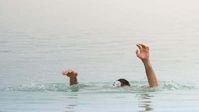 Rescuers located Vinay's body in the quarry waters on Sunday morning ((Representational/HT File Photo)) Rescuers located Vinay's body in the quarry waters on Sunday morning ((Representational/HT File Photo))