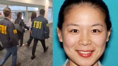 Wanying Zhang, aka “Heather,” 34, of Irvine, was arrested on a federal complaint charging her with acting as an unregistered agent of the People’s Republic of China. (X/@USAttyEssayli) Wanying Zhang, aka “Heather,” 34, of Irvine, was arrested on a federal complaint charging her with acting as an unregistered agent of the People’s Republic of China. (X/@USAttyEssayli)
