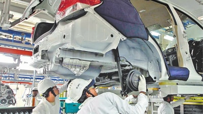 The meeting is expected to provide relief to automobiles and mobility sector as well. (HT Archive ) The meeting is expected to provide relief to automobiles and mobility sector as well. (HT Archive )