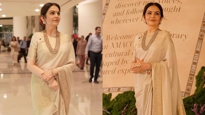 Nita Ambani in a new video shared by NMACC. 