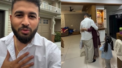 An Indian man living in Canada surprised his family in India after sharing the emotional cost of staying abroad. (Instagram/aalsiiindian) An Indian man living in Canada surprised his family in India after sharing the emotional cost of staying abroad. (Instagram/aalsiiindian)