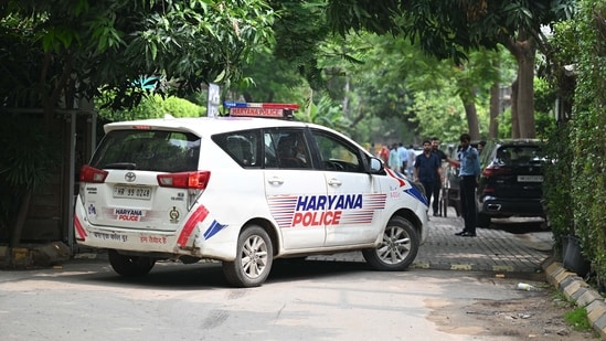 Police are probing Rohit’s alleged role in the September 17 firing at singer Diler Kharkiya’s SUV outside his Bhiwani home. (Hindustan Times/Representational)
