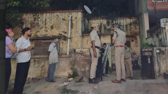 The victim was identified as Madhu Sharma, who lived alone in a dilapidated single-storey house in the area.