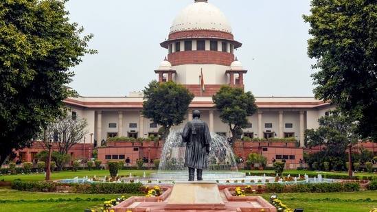 A view of the Supreme Court of India (SCI) building, in New Delhi