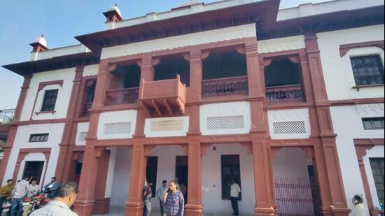 Originally constructed in 1929 as a private mansion, Old Delhi’s Lahori Gate haveli is set to be transformed into a ticketed museum and cultural centre. (HT Photo)