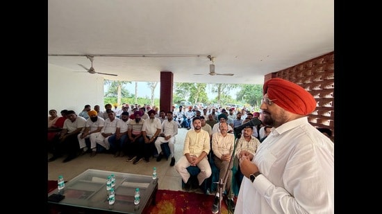 The inauguration event in Dera Bassi.