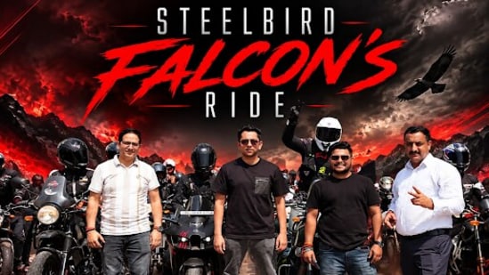 STEELBIRD HELMETS’ FALCON’S RIDE CONCLUDES AFTER CONQUERING UMLING LA, CHALLENGING HIMALAYAN TERRAIN