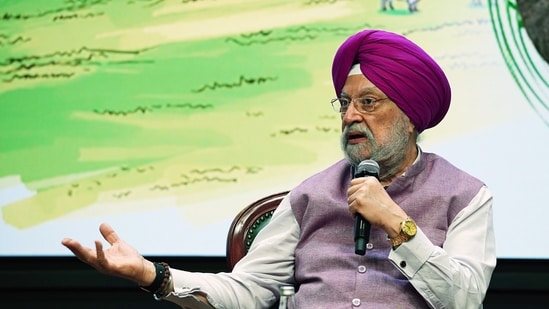 Union minister of petroleum and natural gas Hardeep Singh Puri