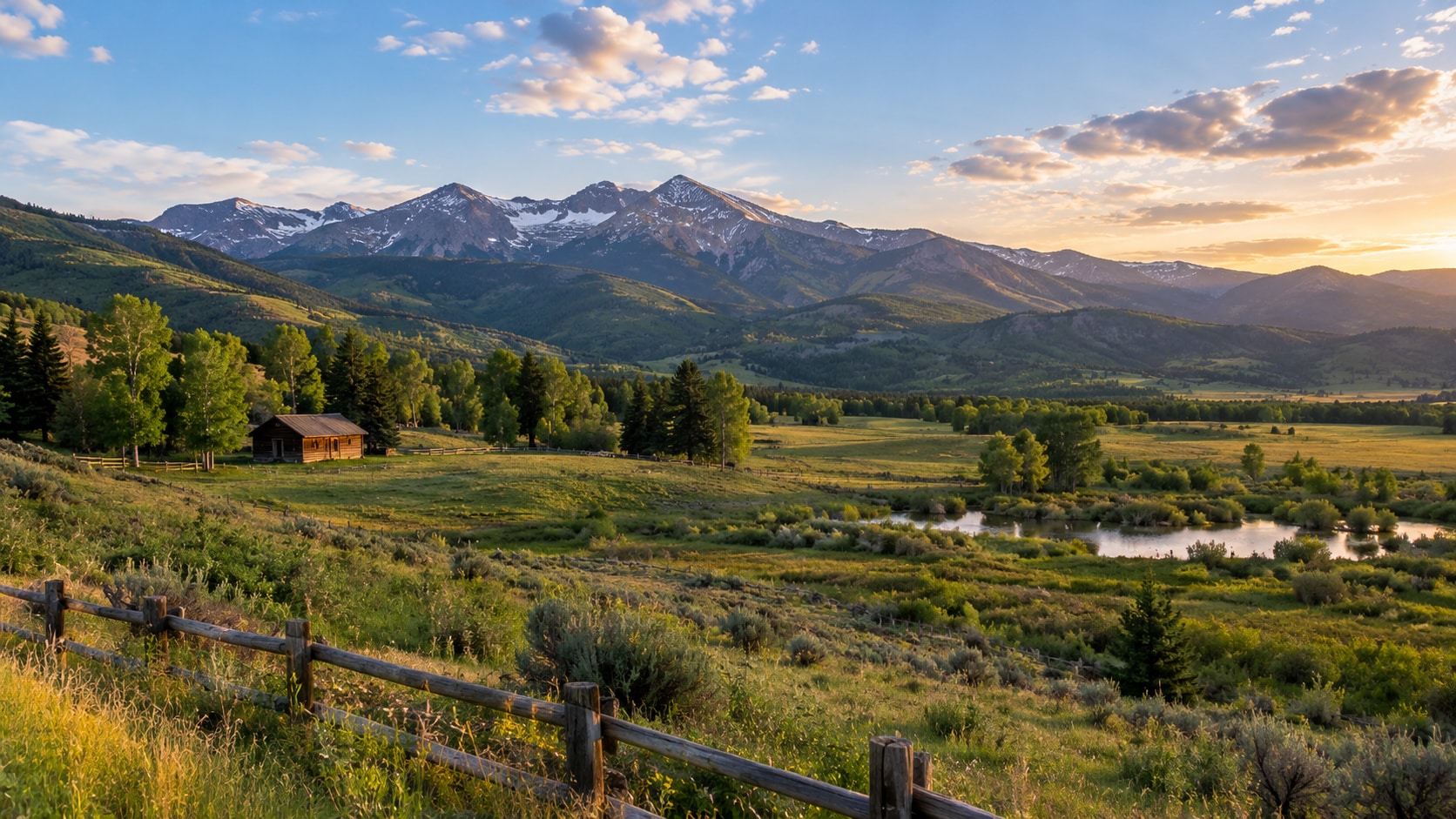 Windstar's Colorado landscape, where 927 of the property's 957 acres remain protected from development under a perpetual conservation easement. (AI-generated/ChatGPT) Windstar's Colorado landscape, where 927 of the property's 957 acres remain protected from development under a perpetual conservation easement. (AI-generated/ChatGPT)