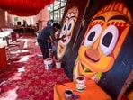 Gram it: The countdown to Ramlila has begun in Noida, with artists putting the finishing touches on the colourful stage at Ramlila Ground in Sector 21A. The event will be held from October 11 to October 21, 2026, with the coronation of Lord Ram marking its conclusion. The burning of Ravana's effigy, marking the culmination of the Dussehra celebrations, will take place on October 20, 2026, in Noida.