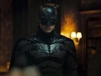 Robert Pattinson in a still from The Batman (2022).
