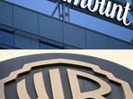 David Ellison plans a tech-focused future for Skydance after the Paramount-Warner Bros. Discovery merger. (Photo by Patrick T. Fallon and Robyn Beck / AFP)(AFP)
