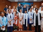 Kataria congratulated the students, teachers and schools, saying the achievements reflected the potential of government school students when provided with the right guidance and opportunities. (HT Photo)