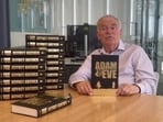 Jeffrey Archer, who sold hundreds of millions of books and spent years on bestseller lists, has died at 86. (Instagram/ jeffrey_archer_author and Jeffreyarcher.com)