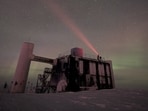 This year's laureate, Francis Halzen, was the brain behind IceCube, a massive detector spanning a cubic kilometre of ice, with sensors 1.5 to 2.5 km below the surface in Antarctica.