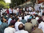 Protesters are demanding greater transparency in the Maharashtra Public Service Commission (MPSC) exams. (PTI)