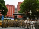 The Election Commission said any political party can request a meeting with the poll body at any time through the established procedure.(HT Photo/ Sanchit Khanna)