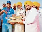 The duo’s bronze was India’s first-ever men’s double sculls medal at the continental games. (HT File)