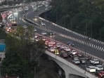 Parking will also be prohibited on the affected roads and stretches.(Sanchit Khanna/HT Photo)
