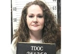 This handout picture dated January 12, 2023 provided by the Tennessee Department of Correction shows convicted US murderer Christa Pike. (Photo by Handout / Tennessee Department of Correction / AFP)