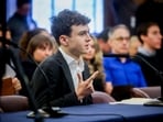 Jacob Coxon during Monday’s hearing in New York.